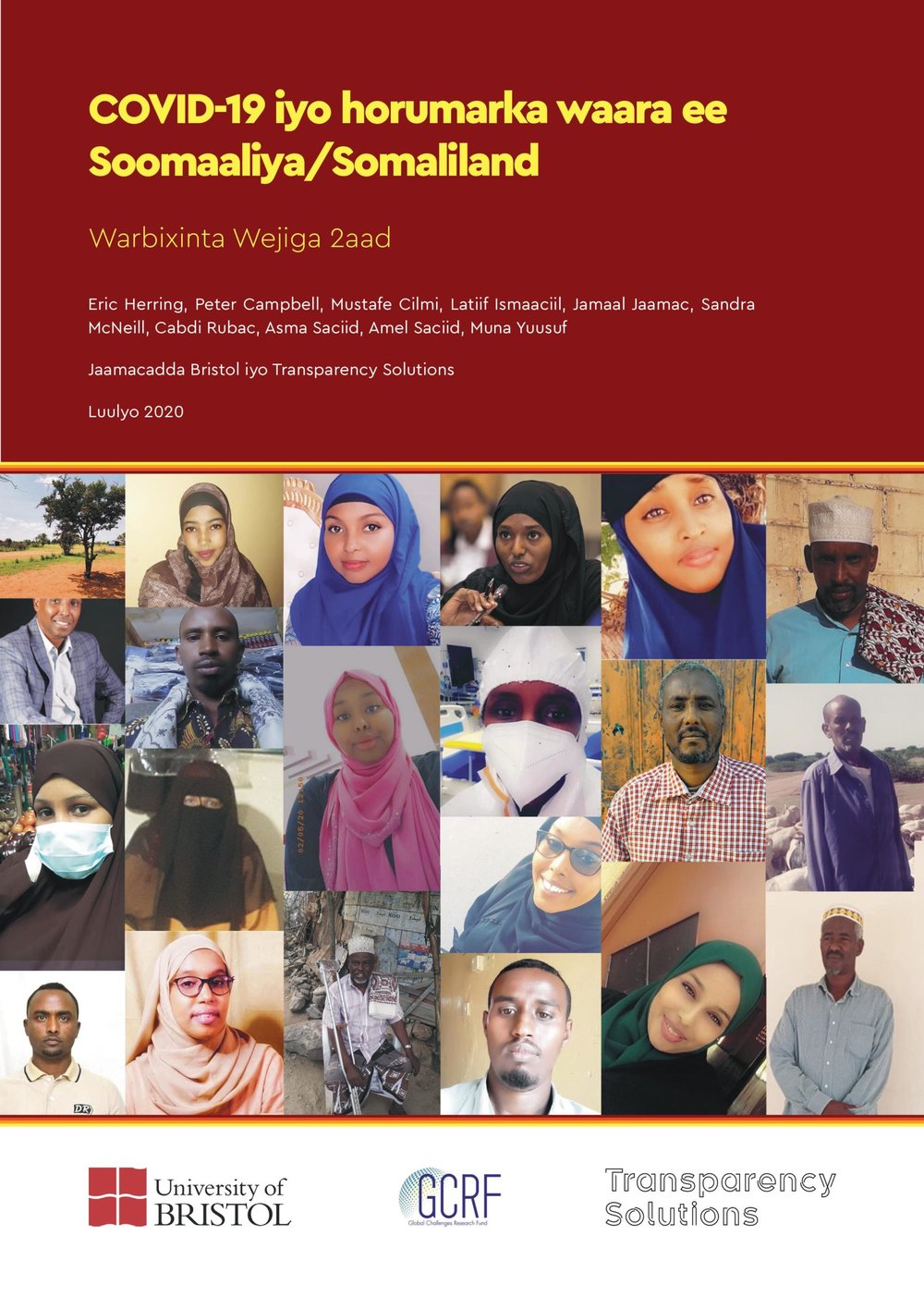 Gerbedka warbixinta COVID-19 iyo Horumarka Waara ee Soomaaliya/Somaliland (Wejiga Labaad)